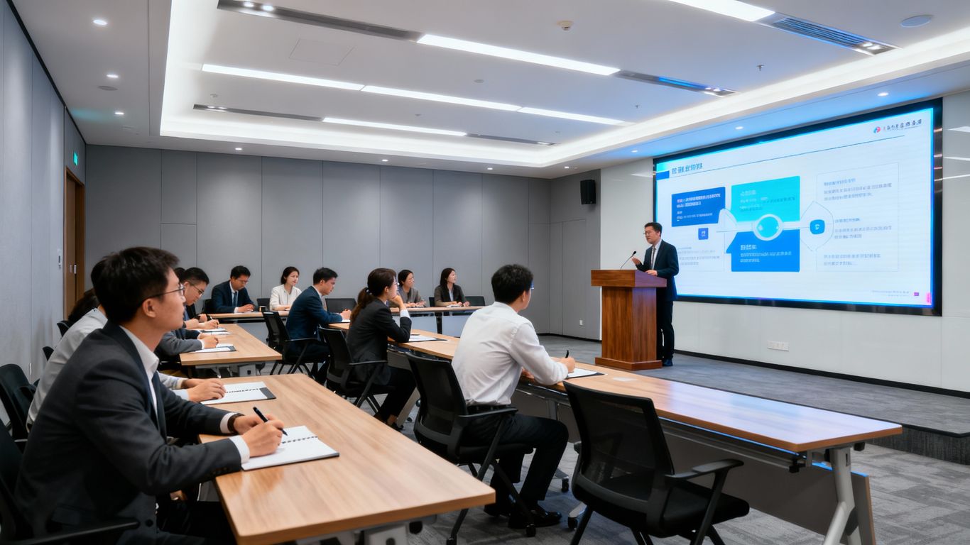 介護現場の生産性向上セミナーの様子