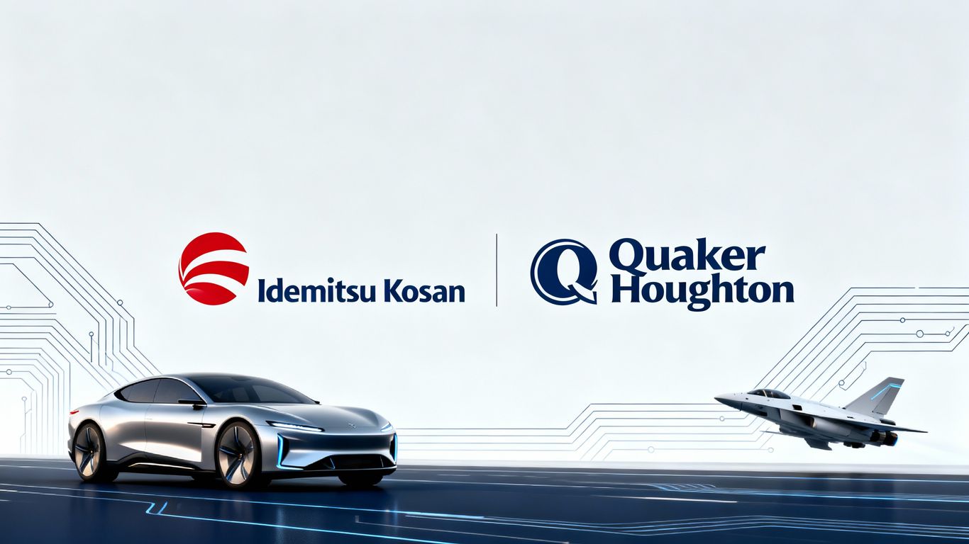 出光興産とQuaker Houghtonのロゴ