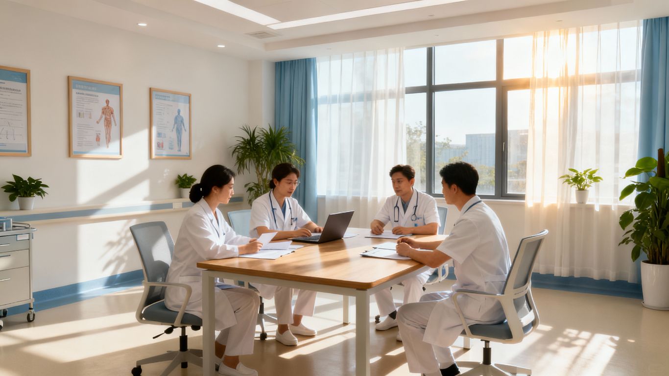 病院経営戦略勉強会、医療従事者の議論風景